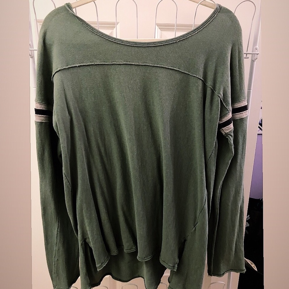 Free people long sleeve shirt